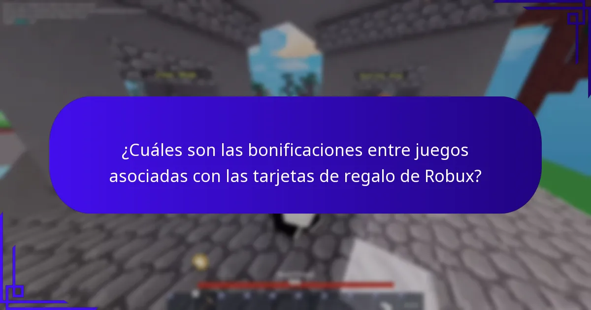 ¿Cómo funcionan las recompensas multiplataforma con las tarjetas de regalo de Robux?