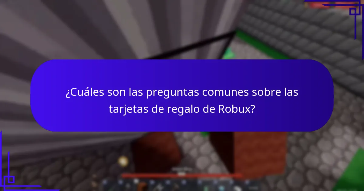 ¿Dónde pueden los usuarios comprar tarjetas de regalo de Robux?