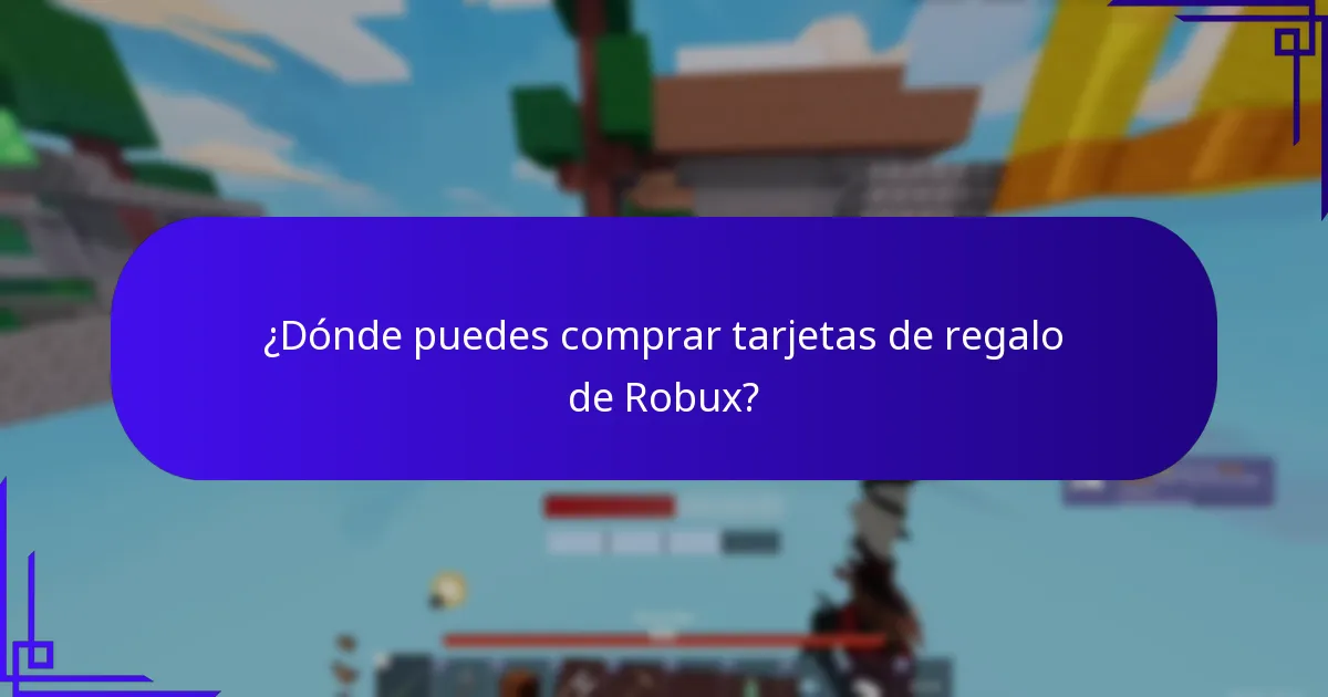 ¿Cuáles son los artículos de colaboración asociados con las tarjetas de regalo de Robux?