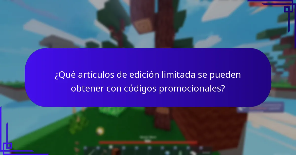 ¿Cuáles son los coleccionables raros disponibles a través de códigos promocionales de Roblox?